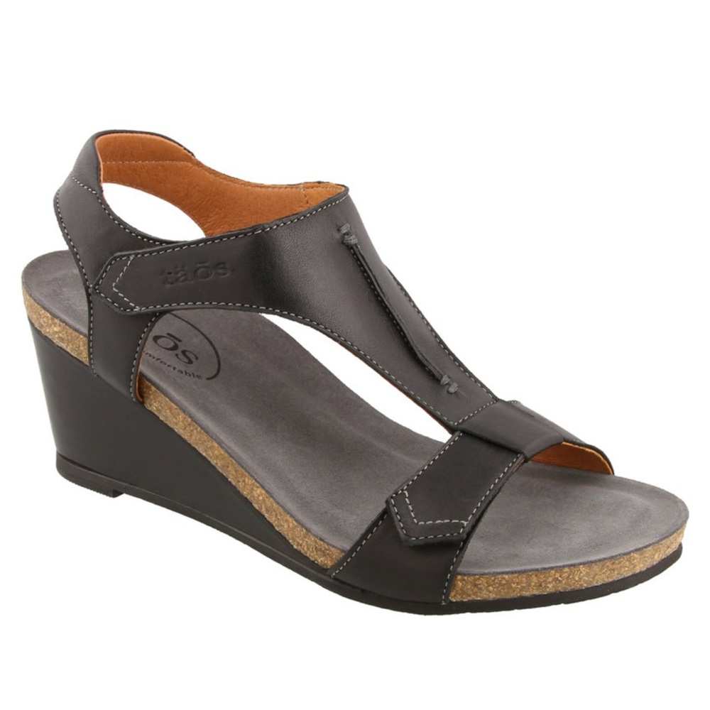 Like new black Taos Sheila 2 wedge sandal